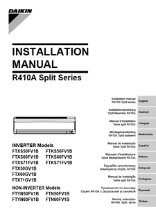 FTX50-60-71GV_FTXKS50-60-71F_FTYN50-60F_3P190114-1D_Installation manuals_English download